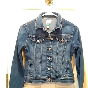 Old Navy blue jean jacket.